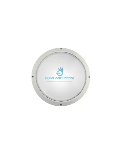 Éclairage de performance 001769 Superdelta rond blanc 2x9w